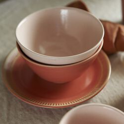 Colorit tallrik Ø 19 cm, coral, Knabstrup Keramik