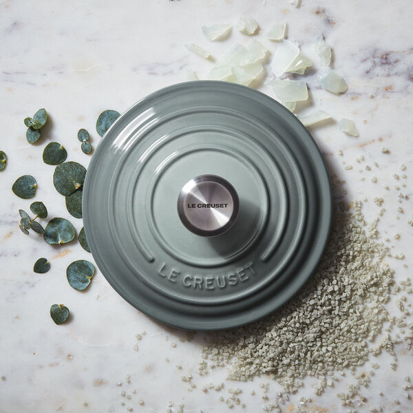 Signature rund gryta Ø 26 cm, sea salt, Le Creuset