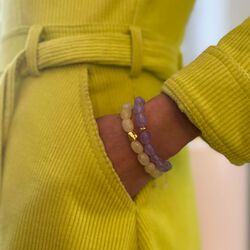 Vilma Armband, lavender, Nuni Copenhagen