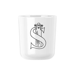 Moomin ABC mugg S, moomin white, RIG-TIG