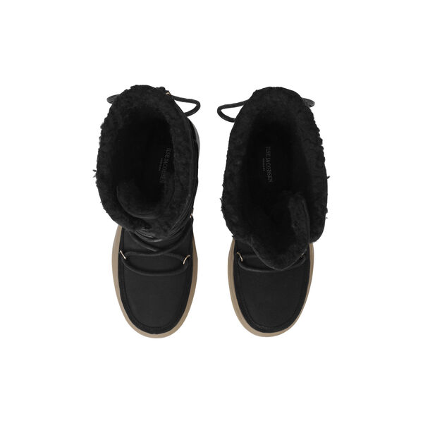 Warm Winter Low Boot, black natural, Ilse Jacobsen Hornbæk