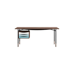 The Nyhavn Desk, walnut/cold, House of Finn Juhl&trade; 