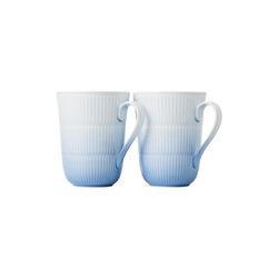 Iris Mugg 36 cl. 2 st, bl&aring;, Royal Copenhagen