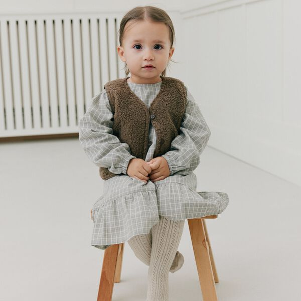 RebaKB Vest, light brown, Sofie Schnoor
