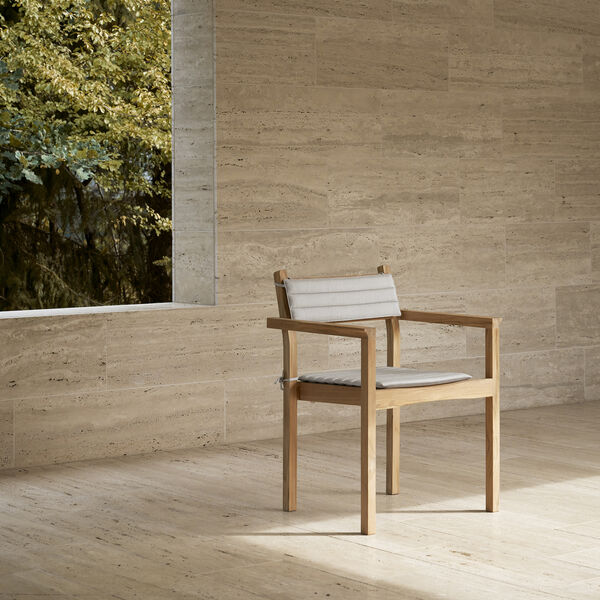 CH AH502 Outdoor Matbordsstol med armst&ouml;d, Carl Hansen & S&oslash;n