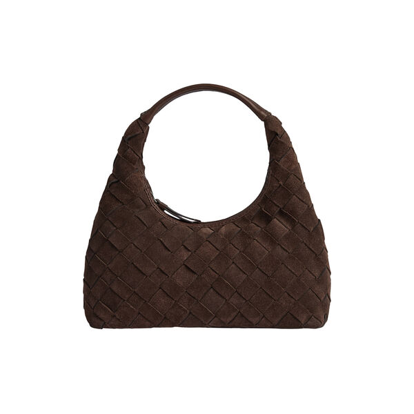 HaymaMBG Handbag Sue. Weave, dark brown, Markberg