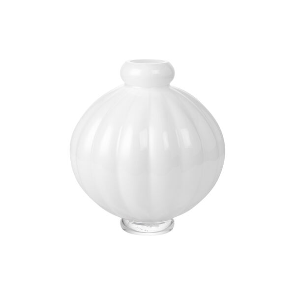 Balloon Vase 01, opal white Balloon Vase 01, opal white, Louise Roe