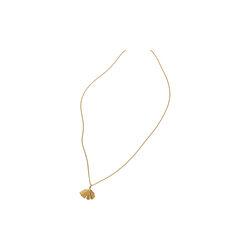 Autumn Leaf Halsband, gold plated, Pernille Corydon Jewellery