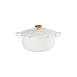 Signature rund gryta Ø 20 cm, vit Signature rund gryta Ø 20 cm, vit, Le Creuset
