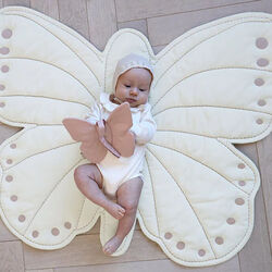 Butterfly Play Mat, off-white, Cam Cam Copenhagen