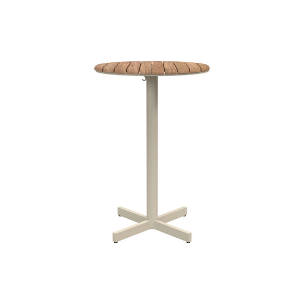 Pelagus High Table, light ivory, Fritz Hansen