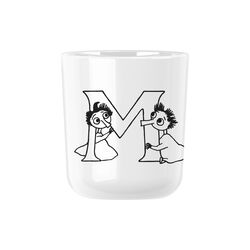 Moomin ABC mugg M, moomin white, RIG-TIG