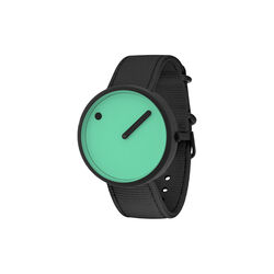 PICTO armbandsur, pacific green/matt black/manta ray black PICTO armbandsur, pacific green/matt black/manta ray black, PICTO