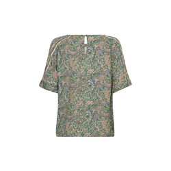 MMPalma Flowish Orchid Blouse, turf green, MOS MOSH