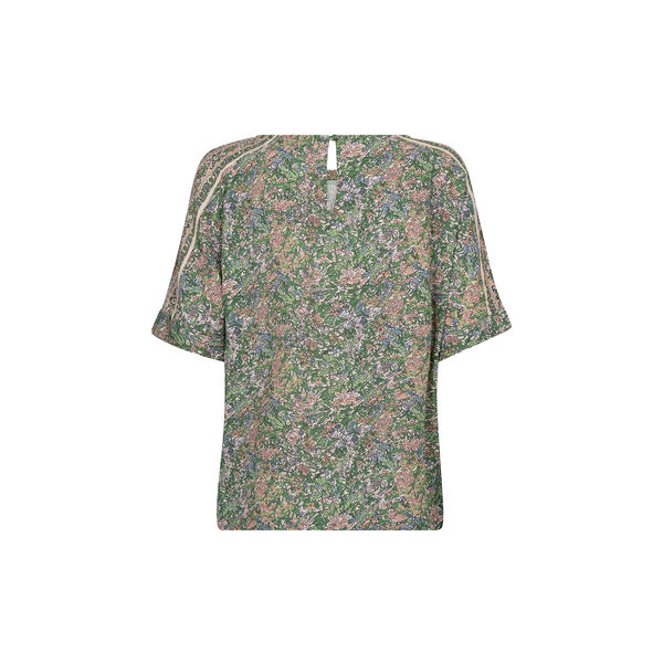 MMPalma Flowish Orchid Blouse, turf green, MOS MOSH