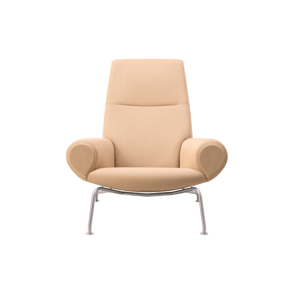 Wegner Queen Chair |  Natural | F&aring;t&ouml;lj + Qttoman, Fredericia Furniture