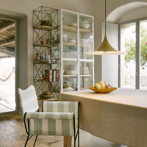 Semi Pendant, fennel seed glossy, GUBI