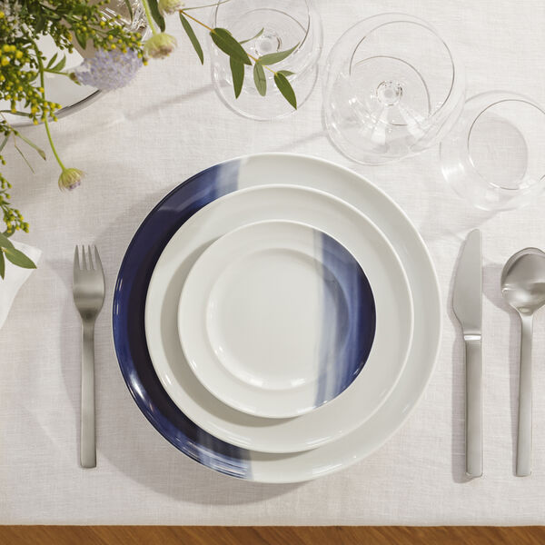 KOPPEL lunchtallrik 22 cm, nyanser av bl&aring;tt, Georg Jensen