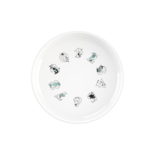 Moomin ABC skål, moomin turqouise, RIG-TIG