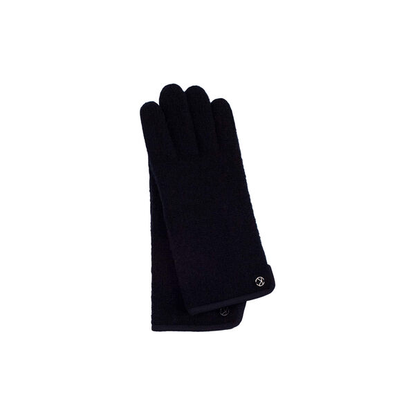 Sasha stickad handske, black, Kessler