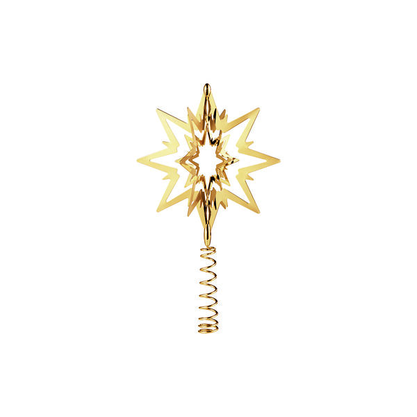 Toppstj&auml;rna stor, guld, Georg Jensen