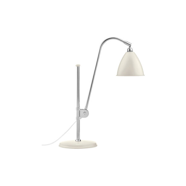 Bestlite BL1 bordslampa, matt vit/krom, GUBI