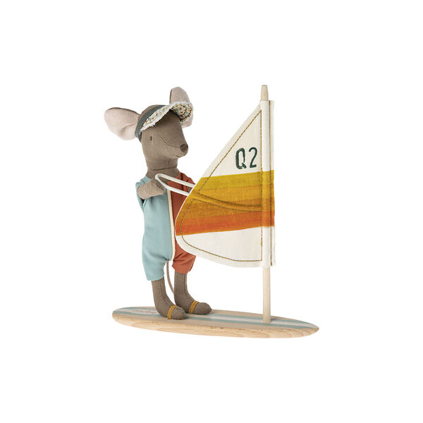 Big Brother Surfer Beach Mouse, Maileg