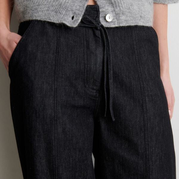 Dera Denim Cargo Trousers, black, Second Female