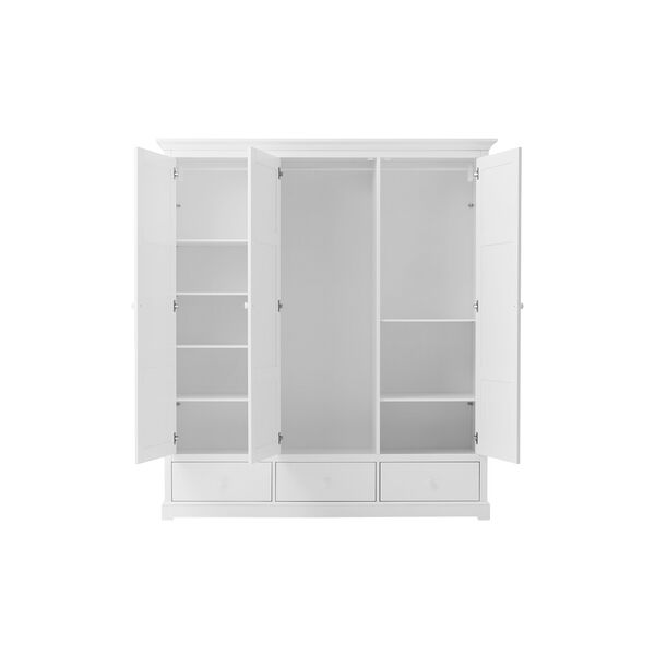 Seaside Wardrobe with 3 Doors Seaside Wardrobe with 3 Doors, Oliver Furniture