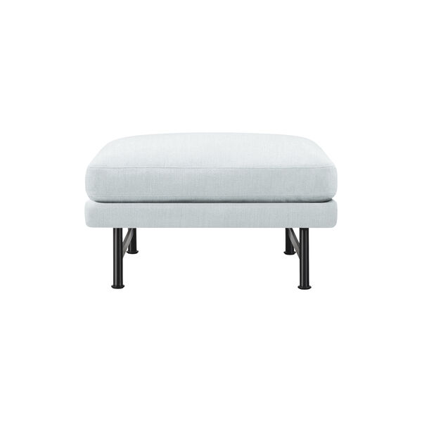 5620 Calmo Ottoman, Ecriture 0710/svart steel, Fredericia Furniture