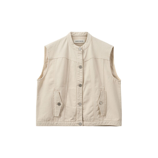 DanaSW Vest, off white, Sofie Schnoor
