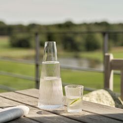 Pilastro karaff med glas, Stelton