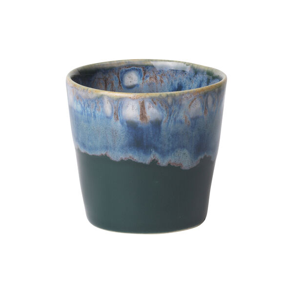 Gres espressokopp, m&ouml;rkgr&ouml;n, Costa Nova