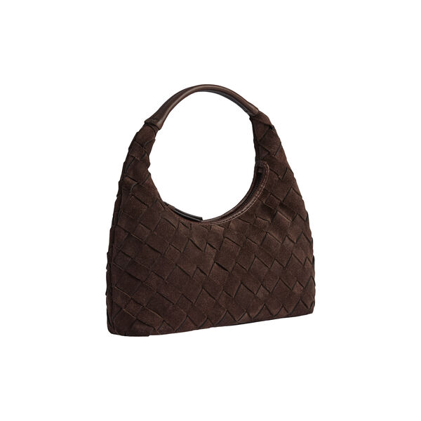 HaymaMBG Handbag Sue. Weave, dark brown, Markberg