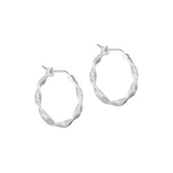 Olivia hoop &ouml;rh&auml;ngen, f&ouml;rsilvrade, Pure by Nat