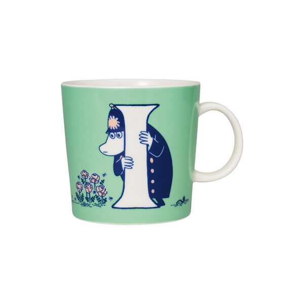 Mumin mugg 40 cl Alfabet I, Moomin Arabia