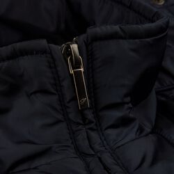 Vest Quilted Zip Nylon, navy, Stenströms