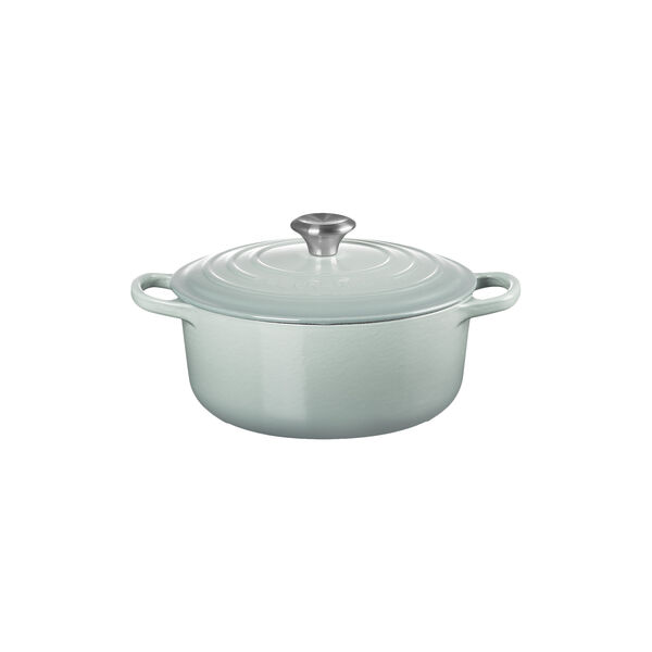 Signature gjutj&auml;rn rund gryta &Oslash; 20 cm, sea salt, Le Creuset