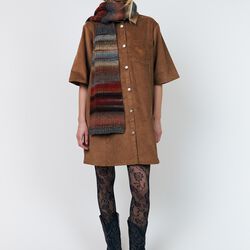 DafneLL Knit Scarf, rust, Lollys Laundry