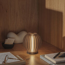 Radiant runda LED lampa Smoked oak, Eva Solo