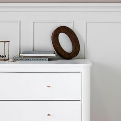 Wood byr&aring; 3 l&aring;dor, vit, Oliver Furniture