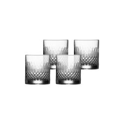 Diamante Water Glass/Whiskey Glass 4 pcs., Luigi Bormioli