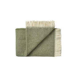 Rømø Throw, 00186 forest floor green, Silkeborg Uldspinderi