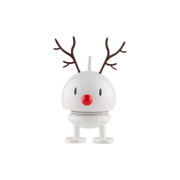 Reindeer Bumble, vit, Hoptimist