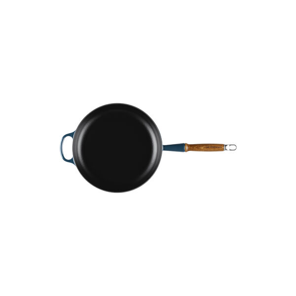 Signature gjutj&auml;rn stekpanna med tr&auml;handtag &Oslash; 28 cm, nuit, Le Creuset