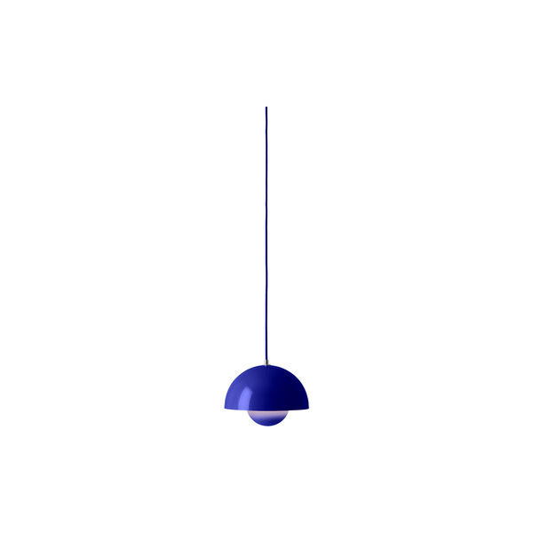 Flowerpot VP1 Pendant, cobalt blue, &Tradition