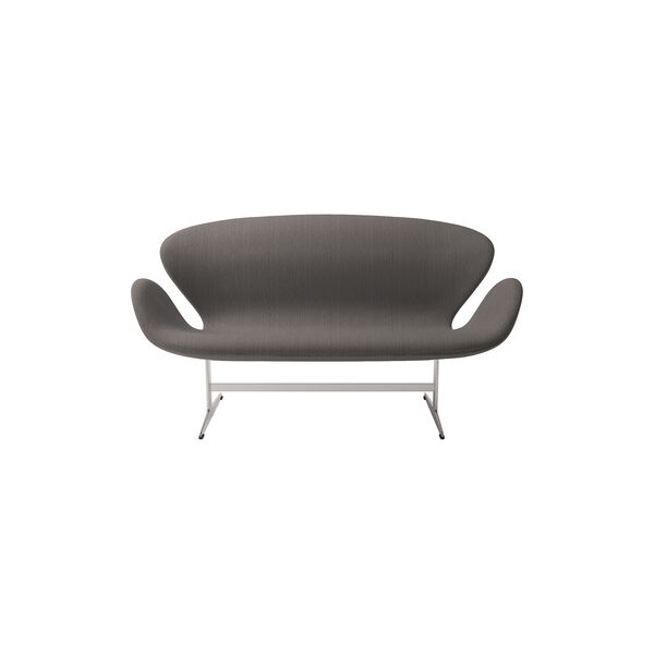 Svanen soffa&trade; 3321 2-sits soffa, gr&aring;, Fritz Hansen