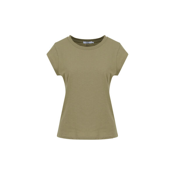 CC Heart Basic T-shirt, dusty olive, Coster Copenhagen