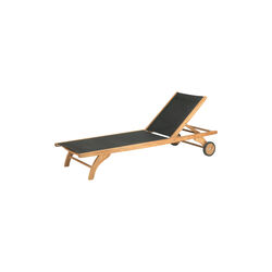 Columbus Sunbed, black, Fritz Hansen