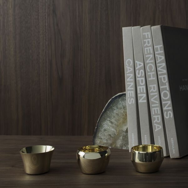 Kin ljuslykta, m&auml;ssing, Skultuna